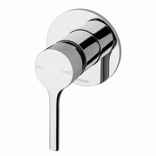 Phoenix Tapware Vivid Slimline Oval Shower / Wall Mixer (Chrome) VV780CHR