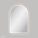 Fienza LED  Valentina Framed Arched Mirror 600 x 900mm (Brushed Copper)