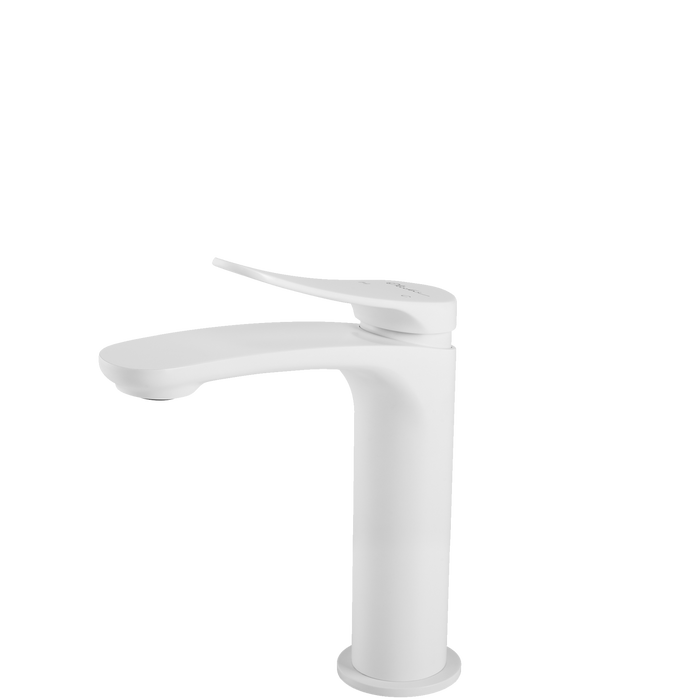 Verona Basin Mixer (White)