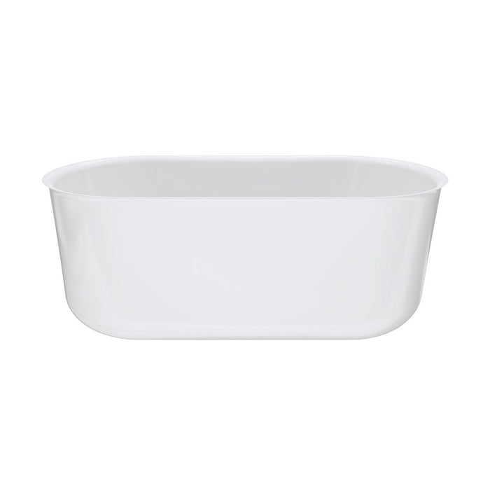 Fienza Windsor Freestanding Acrylic Bath No Overflow - 1500mm (Gloss White)