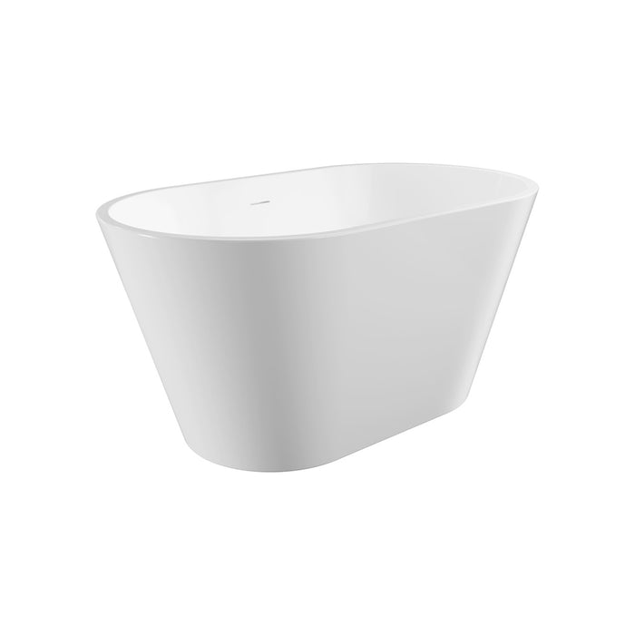 Fienza Austin Freestanding Acrylic Bath with Overflow (1200mm)