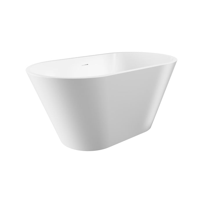 Fienza Austin Freestanding Acrylic Bath with Overflow (1300mm)
