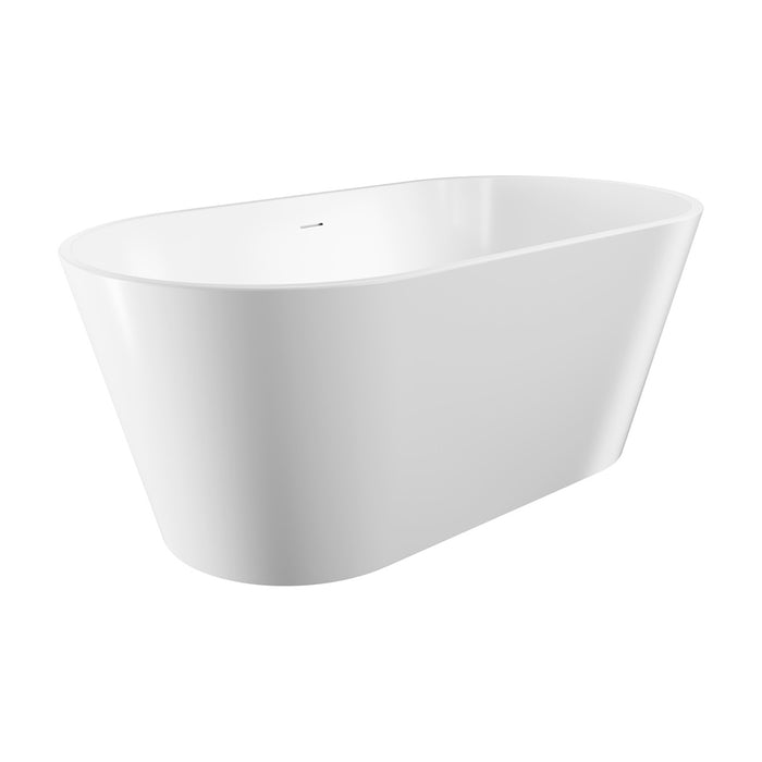 Fienza Austin Freestanding Acrylic Bath with Overflow (1500mm)