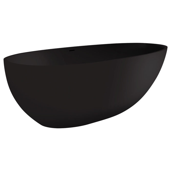 Fienza Bahama Solid Surface Bath 1700mm (Matte Black)