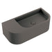 Fienza Blanca Concrete Wall Basin (Warm Grey)