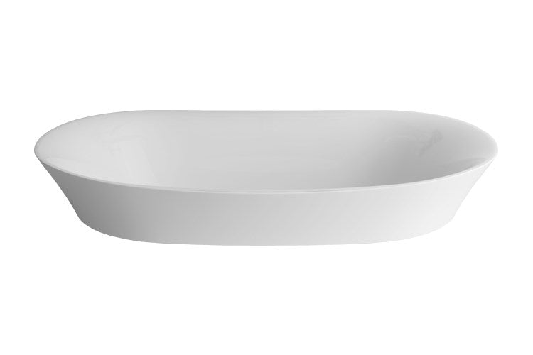 ADP Rise Semi Inset Basin (Gloss White)