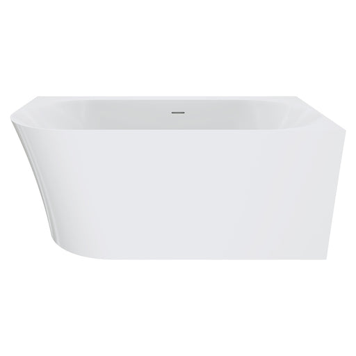 Fienza Chloe Acrylic Corner Bath with Overflow - 1400mm (LHS)