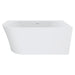 Fienza Chloe Acrylic Corner Bath with Overflow - 1400mm (LHS)