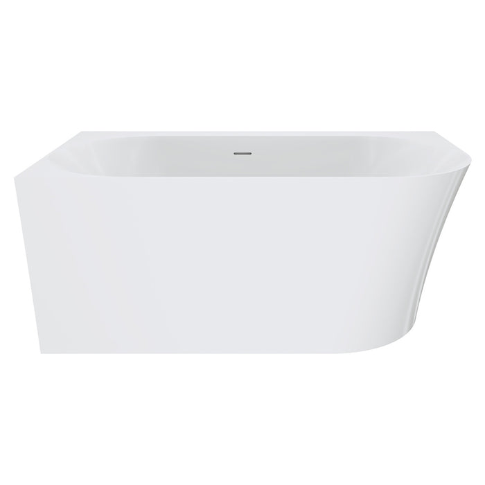Fienza Chloe Acrylic Corner Bath with Overflow - 1400mm (RHS)