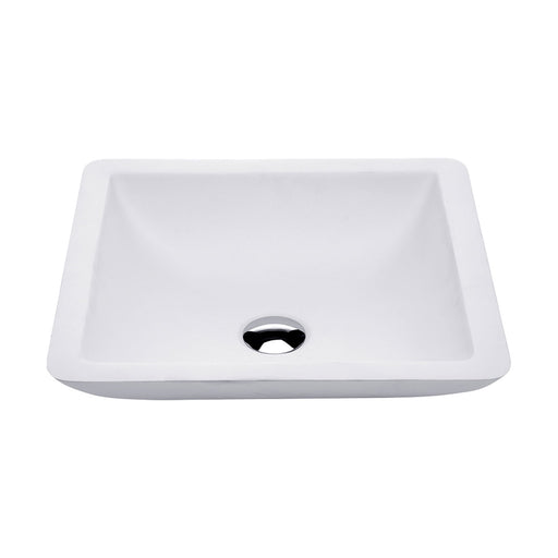 Fienza Classique 420 Solid Surface Above Counter Basin (Matte White)