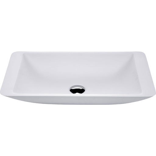 Fienza Classique 600 Solid Surface Above Counter Basin (Matte White)