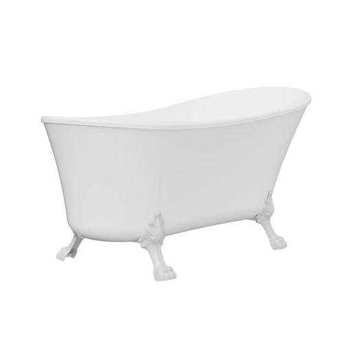 Fienza Clawfoot Freestanding Acrylic Bath - 1500mm (White)