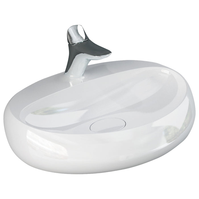 RAK Cloud Wall Basin (Gloss White - Large)