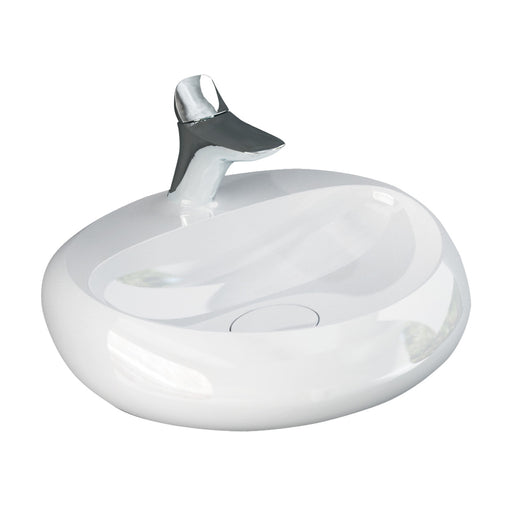 RAK Cloud Wall Basin (Gloss White - Small)