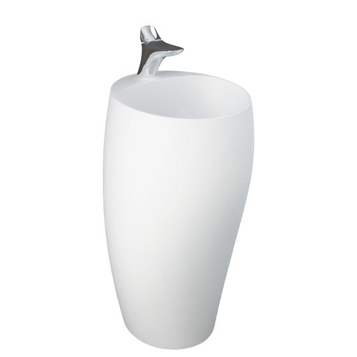 Fienza RAK Cloud Freestanding Basin (Matte White)