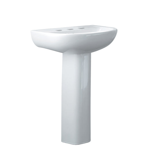 Fienza RAK Compact 550 Pedestal Basin (3 Tap Holes)