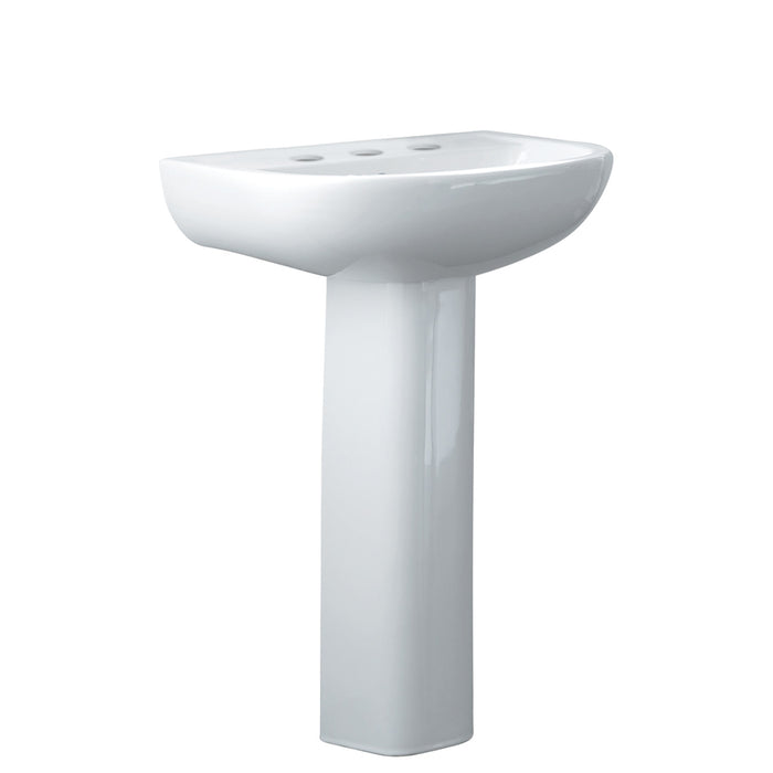 Fienza RAK Compact 550 Pedestal Basin (3 Tap Holes)