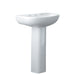 Fienza RAK Compact 550 Pedestal Basin (3 Tap Holes)