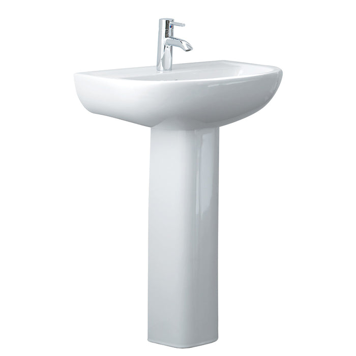 Fienza RAK Compact 550 Pedestal Basin (1 Tap Hole)