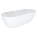 Fienza Dalia Back-to-Wall Acrylic Bath with Overflow (1700mm)