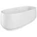 Fienza Eden Freestanding Acrylic Bath - Gloss White (1750mm)