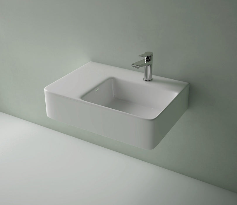 Edge MK2 Square Wall Hung (Left or Right Basin)