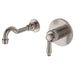 Fienza Eleanor Wall Basin/Bath Mixer Set (Brushed Nickel)