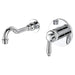 Fienza Eleanor Wall Basin/Bath Mixer Set (Chrome)