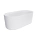 Fienza Empire Slim Freestanding Solid Surface Bath - 1500mm (Matte White)