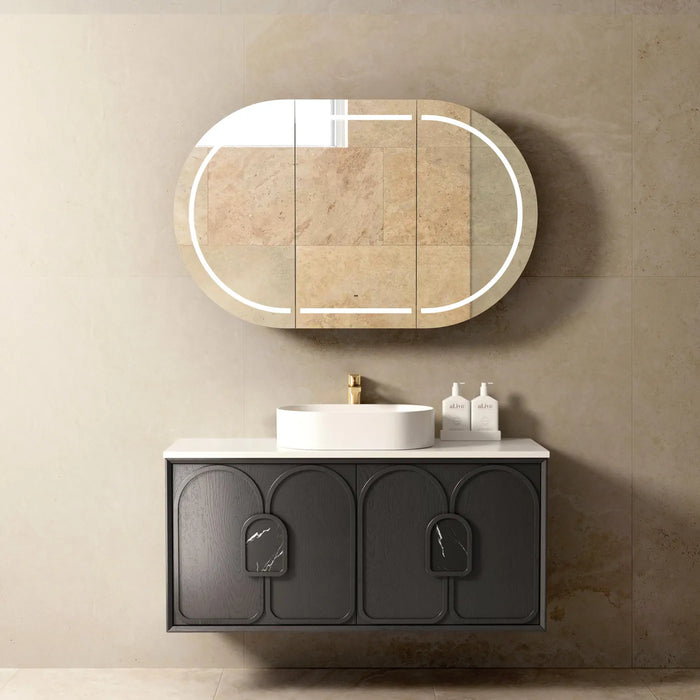 Two drawers with Above counter basin
