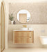 Otti Byron Fluted Vanity in 900 with 2 drawers