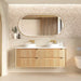 Otti Byron Fluted Vanity in 1500 with 4 drawers