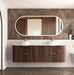 Otti Havana Vanity in Sable Walnut 1800