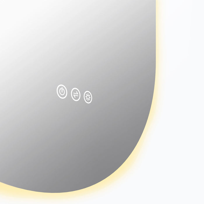 Euro Mirror KÄPSEL Pill Shaped LED Mirror