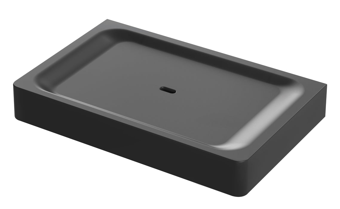 Gloss Soap Dish (Matte Black)