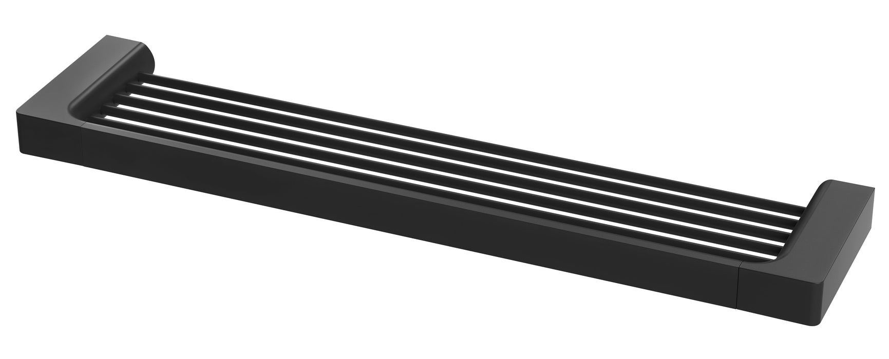 Gloss Shower Shelf (Matte Black)