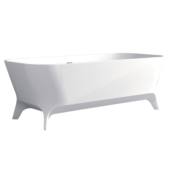 Fienza Hampton Solid Surface Bath (Matte White)