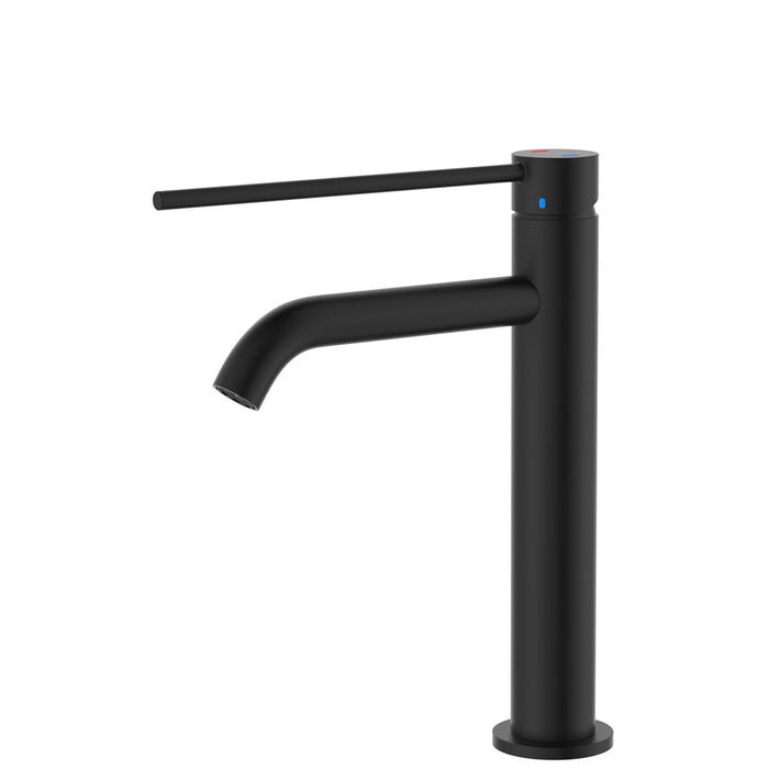 Fienza Kaya Care Medium Basin Mixer (Matte Black)