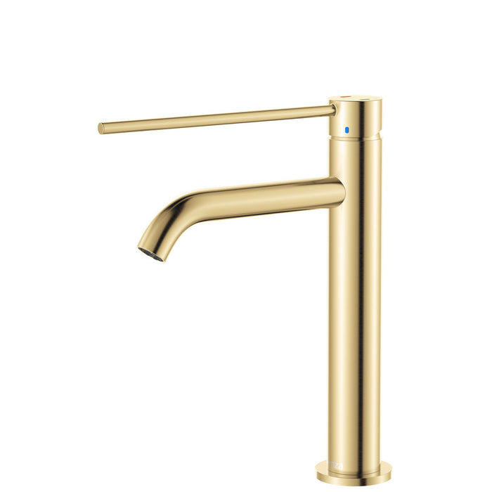 Fienza Kaya Care Medium Basin Mixer (Urban Brass)