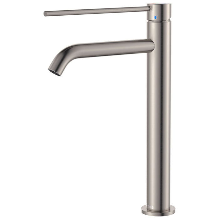 Fienza Kaya Care Tall Basin Mixer (Brushed Nickel)