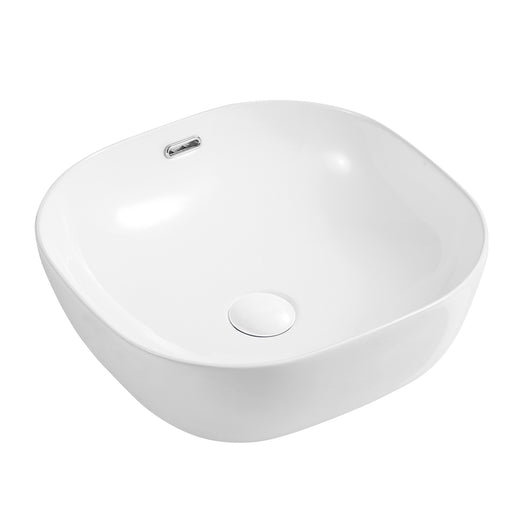 Fienza Koko Above Counter Basin 420 (Gloss White)