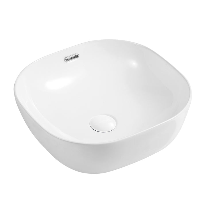 Fienza Koko Above Counter Basin 420 (Gloss White)