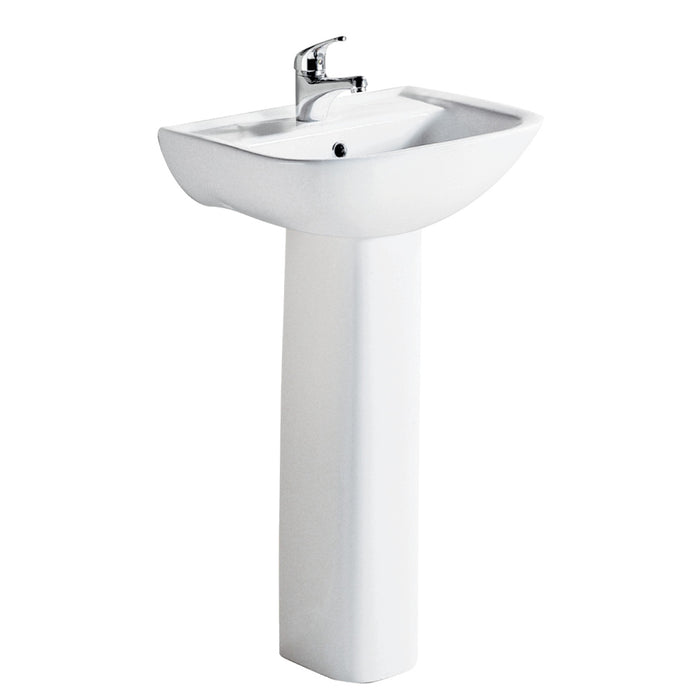 Fienza RAK Lara Pedestal Basin (1 Tap Hole)