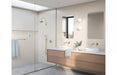 Display bathroom with Brushed Gold Cromford tapware