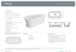 Product Specification Information 1700mm