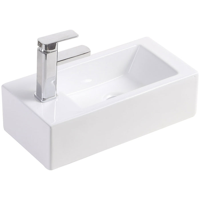 Fienza Linea Wall Basin (Left-Hand )