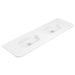 Fienza Lola Gloss Full Depth Curved Ceramic Basin Top Double Bowl 1500mm (NTH)