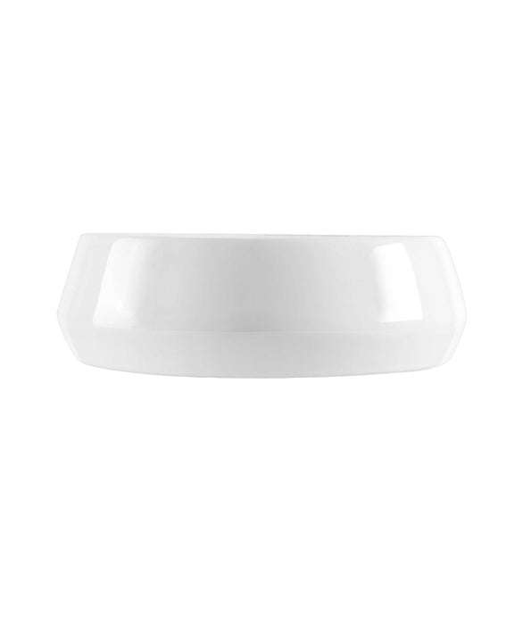 Loni 375 ceramic basin - White Gloss