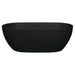 Fienza Luciana Solid Surface Bath Matte Black (1690mm)