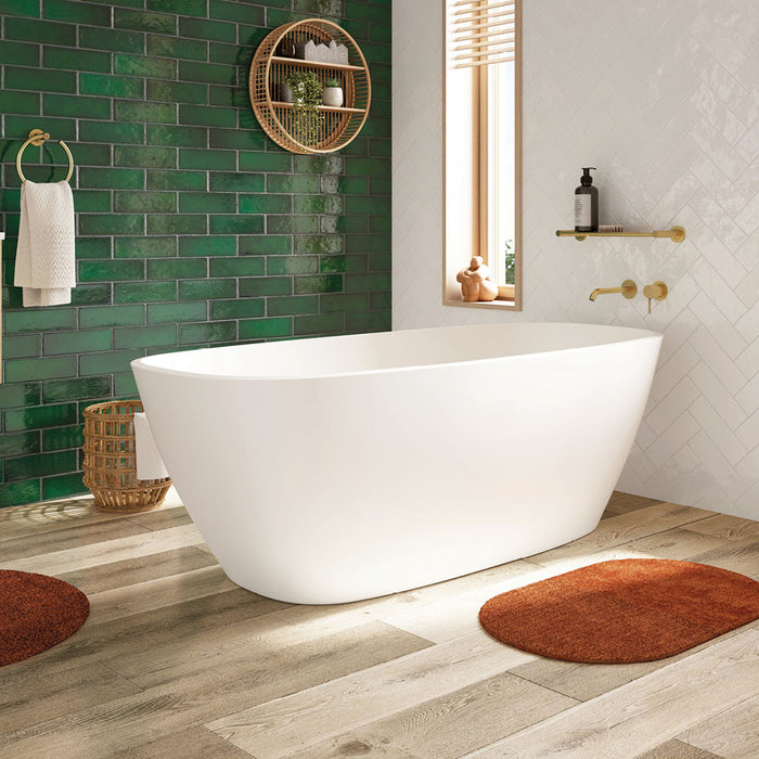 Fienza Marissa Solid Surface Bath (Matte White)